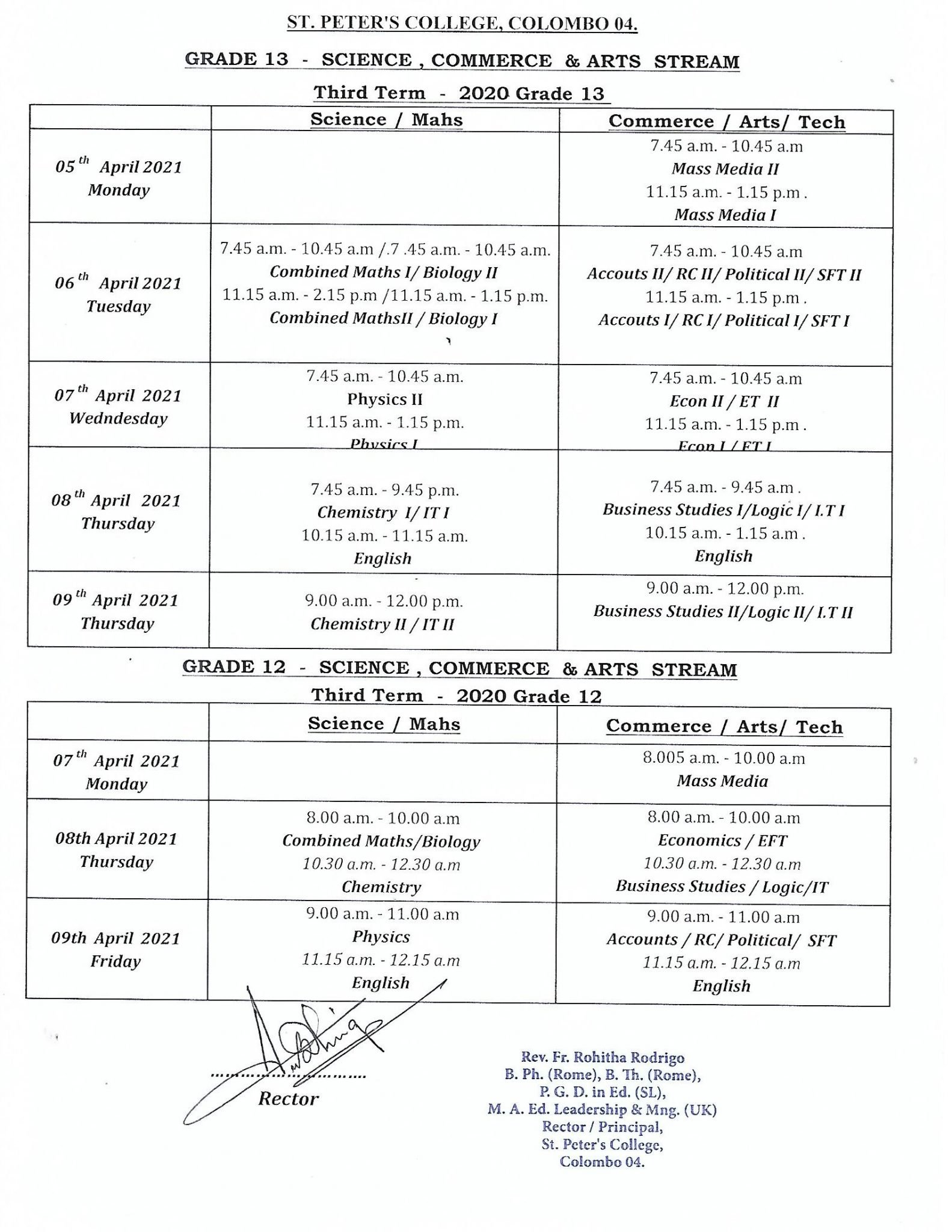 exam-time-table-3rd-term-for-grade-12-13-st-peter-s-college